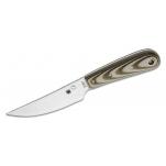 Spyderco Bow River - 4.4" Blade, Tan/OD G10 Handle Leather Sheath
