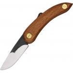 Svord Mini Peasant UK EDC Knife - 2.5" Carbon Steel Blade, Hardwood Handle