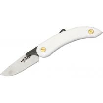 Svord Peasant Knife - Non Locking Carbon Blade - White Handle