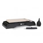 Taidea Professional TG9600 Single Sided Kitchen Ceramic Sharpening Stone angle guide and Base - 6000 Grit