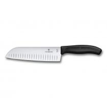 Victorinox Swiss Classic 17cm Santoku Knife Black