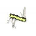Whitby Kent UK EDC Multi Tool Cactus - Green and Black, Knife, Flat Head and Phillips Screwdriver, Scissors