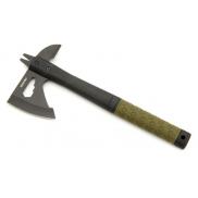 Whitby Outdoor Survival and Camping Axe - 3.5" Blade Length, 13" Overall, Green and Black Rubberised Handle