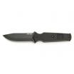 Whitby EDEN Camping Sheath Knife - 3.5" Blade, Black G10 Handle, Full Tang Blade, Black Kydex Sheath - HK72