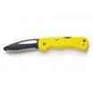 MAC 697 SOS 2 Yellow Black Blade  - Boat Rescue Knife Locking with Blunt End