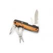 Whitby Kent UK EDC Multi Tool Olive Wood and Black, Knife, Flat Head and Phillips Screwdriver, Scissors