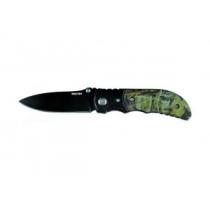 Whitby 2.75" Camo Lock Knife - Black Stainless Steel Blade - LK128