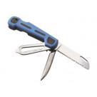 Mac Coltellerie Skipper Lock Knife Blue - 2.75" Stainless Steel Blade