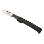 Whitby 3.25" Electricians Knife - Wire Stripper and Cutter - Black Handle - PK224/B