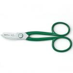 William Whiteley Garden Pruners - 6.3" Chrome Plated with Green Handle
