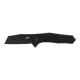 SOG Diverge XR Lock Folding Knife - 3" D2 Black PVD Modified Sheepsfoot Blade Black Aluminum Handle Cyclaire Knives and Tools