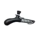 Morakniv Karl Johan Mushroom Knife Black - 2.36" Stainless Steel Blade Cleaning Brush Cyclaire Knives and Tools