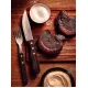 Tramontina Churrasco 4 Piece Jumbo Cutlery Set - 2 Knives and 2 Forks with Wood Handle Cyclaire Knives and Tools