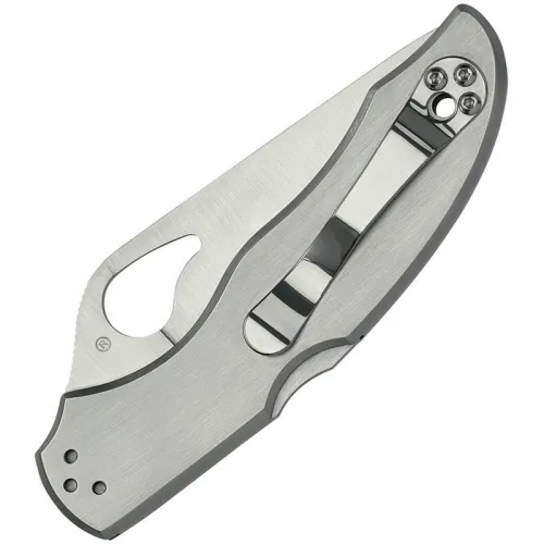 Byrd Knives Harrier 2 Folding Knife - 3.36" Stainless Steel Blade with Stainless Steel Handle