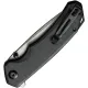 CIVIVI Brazen Liner Lock Folding Knife - 3.46" Sandvik 14C28N Drop Point Blade Black G10 Handle Cyclaire Knives and Tools