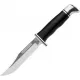 Buck 117 Brahma Fixed Blade Knife Black Handle Cyclaire Knives and Tools