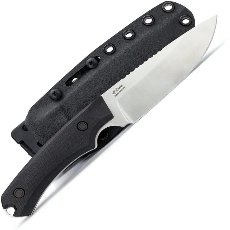 Buck 663 Alpha Guide Elite Fixed Blade Knife - 4.5" MagnaCut DP Blade Black G10 Handle Cyclaire Knives and Tools