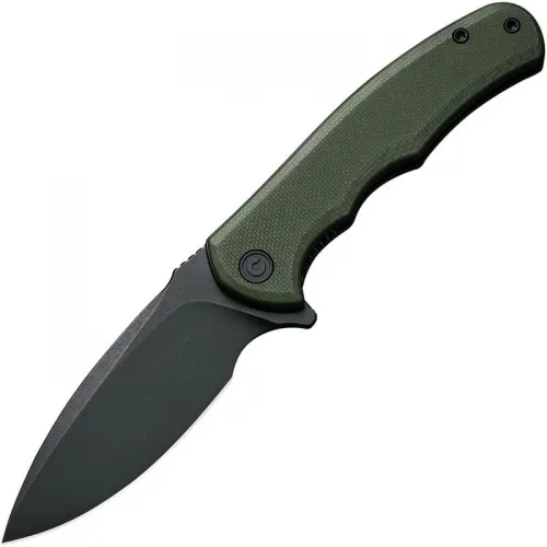 CIVIVI Mini Praxis Knife - 2.98" D2 Tool Steel Green G10 Handle