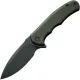 CIVIVI Mini Praxis Knife - 2.98" D2 Tool Steel Green G10 Handle Cyclaire Knives and Tools