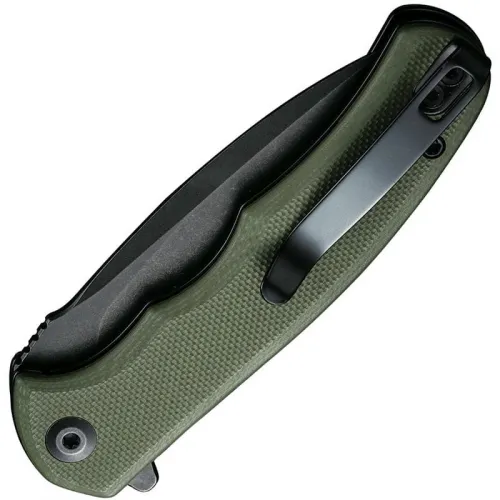 CIVIVI Mini Praxis Knife - 2.98" D2 Tool Steel Green G10 Handle
