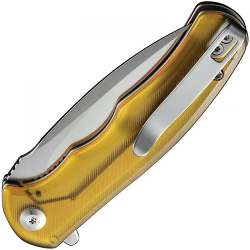 CIVIVI Mini Praxis Folding Knife - 2.98" D2 Blade Polished Ultem Handle