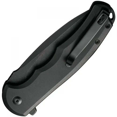 CIVIVI Praxis Folding Knife - 3.75" Nitro-V Black Blade Black Aluminium Handle