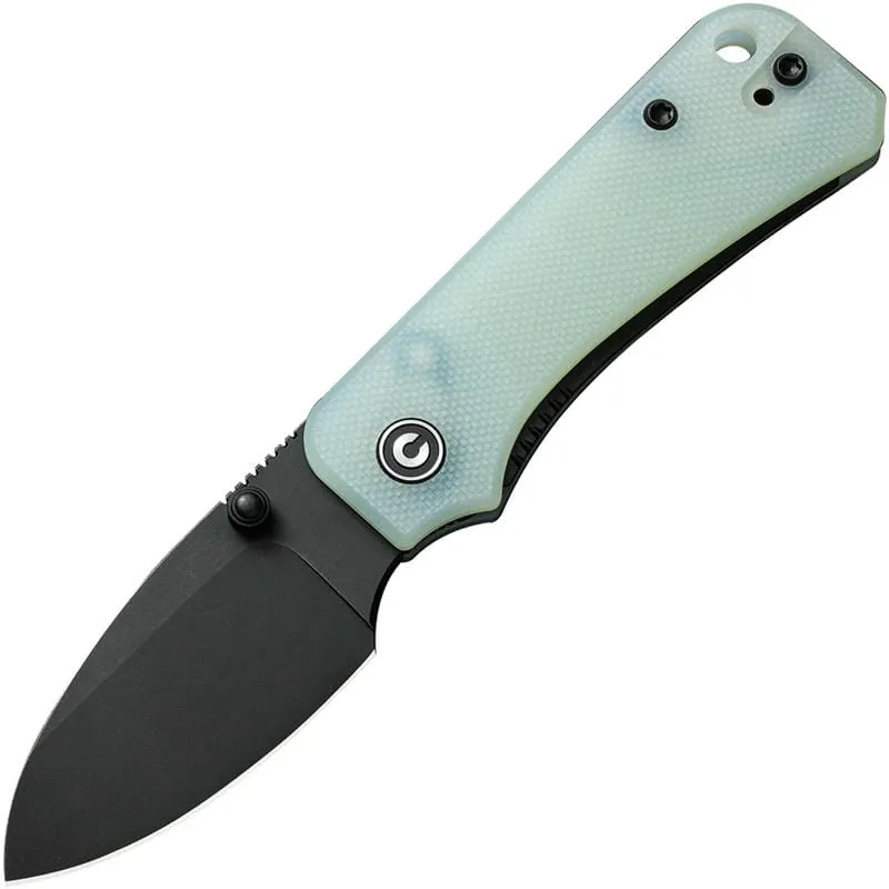 CIVIVI Baby Banter Folding Knife - 2.34" Nitro-V Blade Jade G10 Handle Cyclaire Knives and Tools
