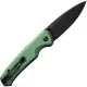 CIVIVI Altus Knife - 2.97" Nitro-V Blade Green Aluminum Handle Cyclaire Knives and Tools