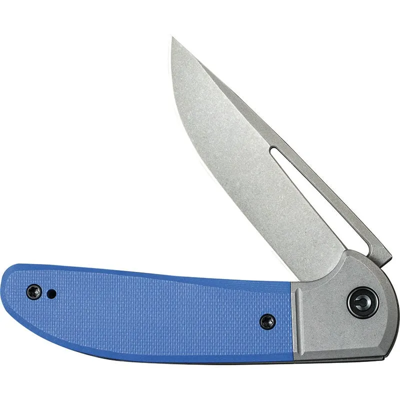 CIVIVI Trailblazer UK EDC Knife - 2.97" 14C28N Stainless Steel Blade Blue G10 Handle Cyclaire Knives and Tools