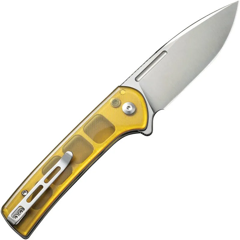 CIVIVI Conspirator Folding Knife - 3.48" Nitro-V Blade Ultem Handle Cyclaire Knives and Tools