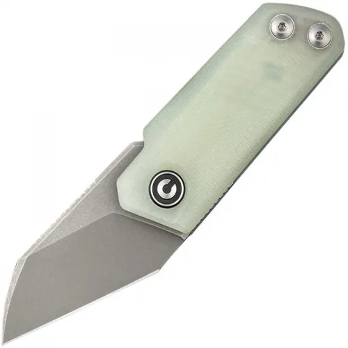 CIVIVI  Ki-V Slipjoint UK EDC Pocket Knife - 1.55" Blade Jade G10 Handle
