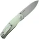 CIVIVI Knives Sokoke Folding Knife - 3.35" 14C28N Stainless Steel Blade Jade G10 Handle Cyclaire Knives and Tools