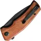 CIVIVI Regulatron Folding Knife - 2.98" Nitro-V Black Stonewashed Blade Guibourtia Wood Handle Cyclaire Knives and Tools