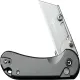 CIVIVI Elementum Utility Button Lock Knife - 2.26" 6Cr Replaceable Utility Blade, Grey Aluminum Handle Cyclaire Knives and Tools