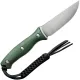 CIVIVI Stormridge - 3.9" Nitro-V Stainless Steel Blade Contoured Green Canvas Micarta Handle Cyclaire Knives and Tools