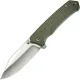 CIVIVI Tacticorix Knife - 3.7" Nitro-V Blade Milled OD Green G10 Handle Cyclaire Knives and Tools