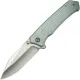 CIVIVI Tacticorix Knife - 3.7" Nitro-V Blade Milled Shredded Grey G10 Handle Cyclaire Knives and Tools