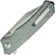 CIVIVI Tacticorix Knife - 3.7" Nitro-V Blade Milled Shredded Grey G10 Handle Cyclaire Knives and Tools