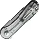 CIVIVI Knives Elementum Knife - 2.96" D2 Satin Blade Polished Lexan Handle Liner Lock Cyclaire Knives and Tools