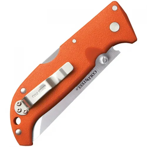 Cold Steel Finn Wolf Folding Knife - 3.5" AUS-8 Blade Blaze Orange Griv-Ex Handles