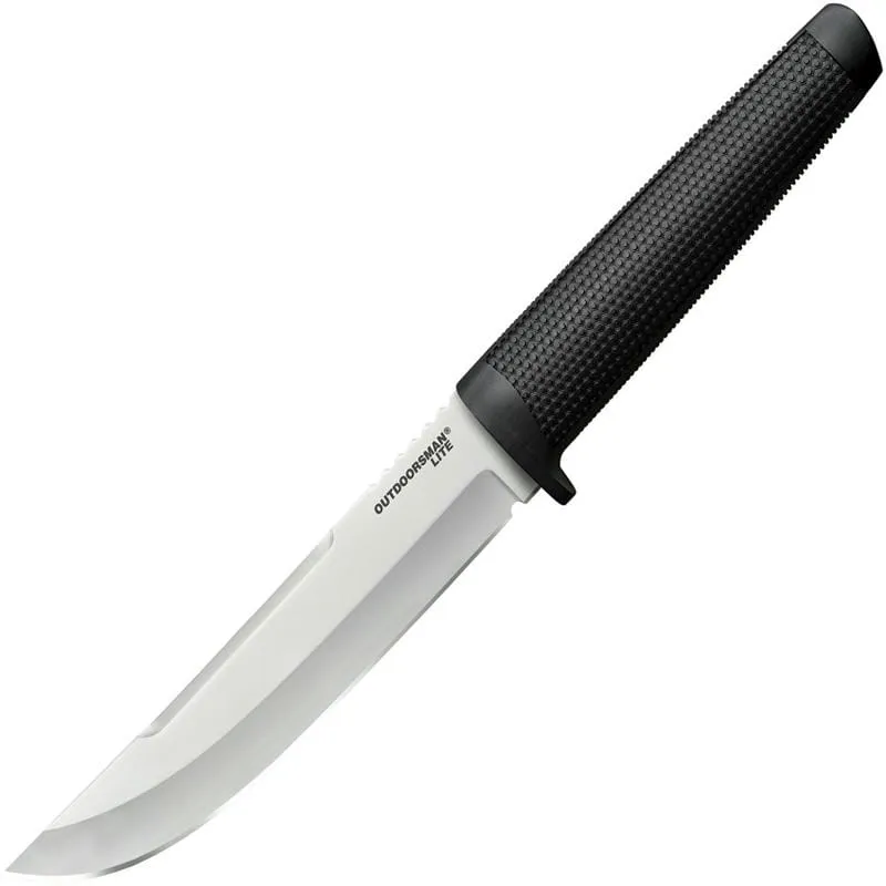 Cold Steel Outdoorsman Lite Knife - 6" 4034SS Stainless Steel Blade Black Kray-Ex Handle Polymer Sheath Cyclaire Knives and Tools
