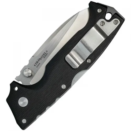 Cold Steel AD-10 Folding Knife - 3.5" CPM-S35VN Blade Contoured Black G10 Handle