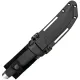 Cold Steel Outdoorsman San Mai Knife - 6" VG-10 Blade, Black Kray-Ex Handles, Polymer Sheath Cyclaire Knives and Tools