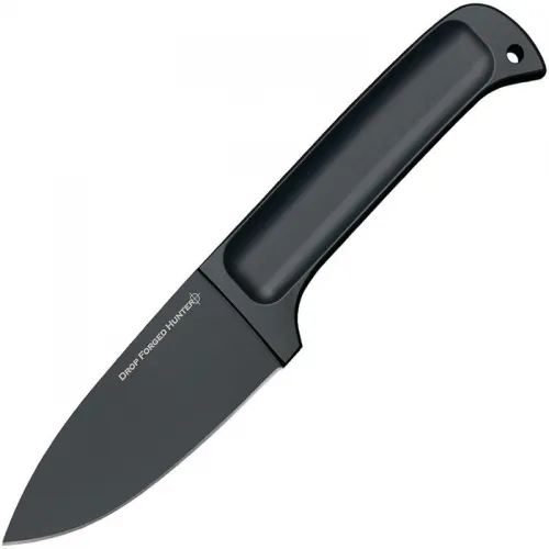 Cold Steel 36MG Drop Forged Hunter Knife - 4" 52100 Gray Teflon Carbon Steel Blade Secure-Ex Sheath