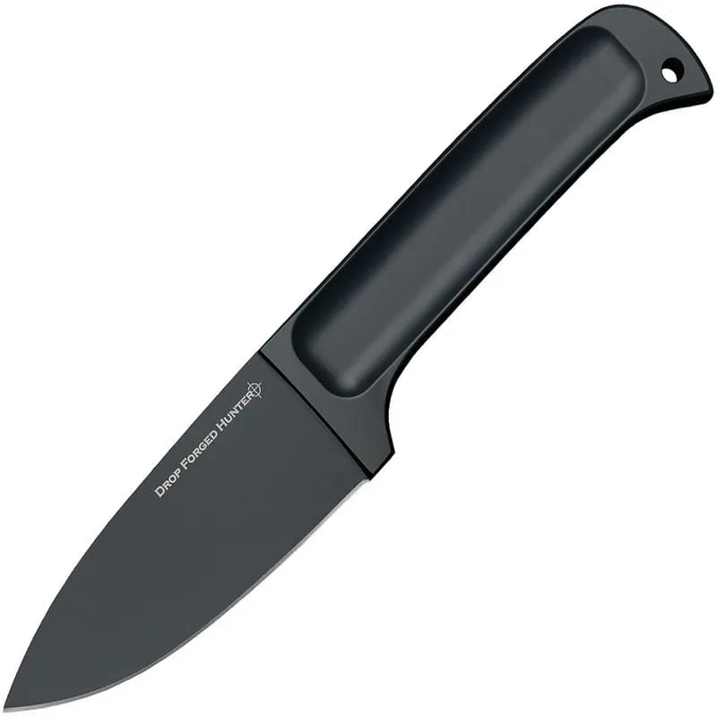 Cold Steel 36MG Drop Forged Hunter Knife - 4" 52100 Gray Teflon Carbon Steel Blade Secure-Ex Sheath Cyclaire Knives and Tools