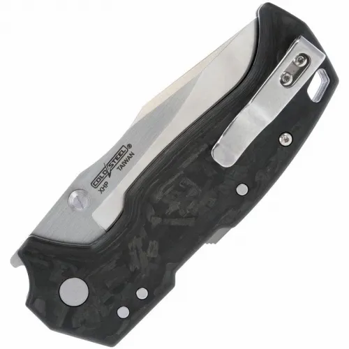 Cold Steel Engage Atlas Lock XHP Folding Knife - 3.5" CTS-XHP Blade Carbon Firer Handle