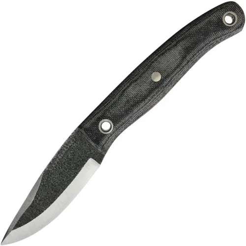 Condor Zhaoka Fixed Blade Knife - 3" 1095 High Carbon Blade Black Micarta Handle