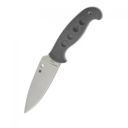 Spyderco Temperance Sprint Run Knife - 4.46" CPM CruWear Blade Grey FRN Handle