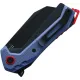 CJRB Tigris Knife - 3.5" AR-RPM9 Black PVD Cleaver Blade Blue and Black G10 Handle Cyclaire Knives and Tools
