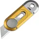 CJRB Ironwing Breeze Utility Knife Replaceable Stainless Steel Blade Yellow Handle Cyclaire Knives and Tools